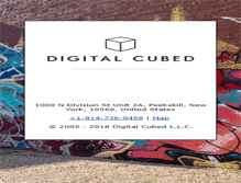 Tablet Screenshot of digitalcubed.com